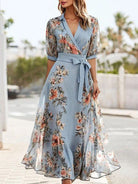 Amanda | V-Neck Midi Dress
