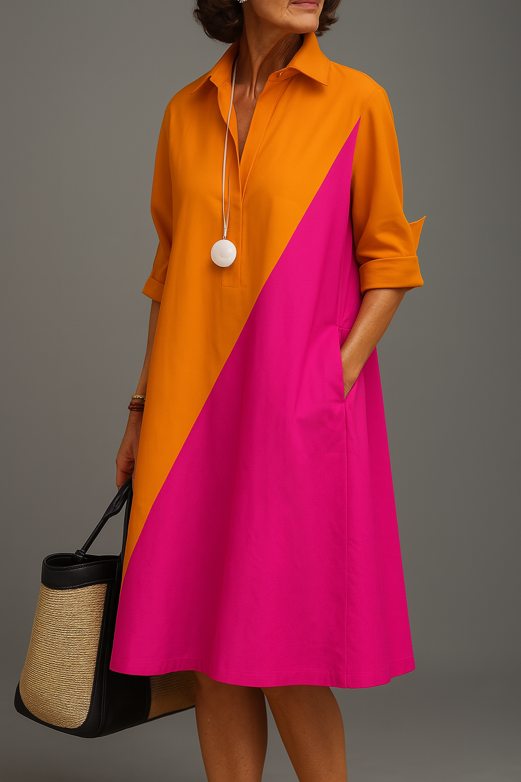 Hazel | Comfortable Midi Dress