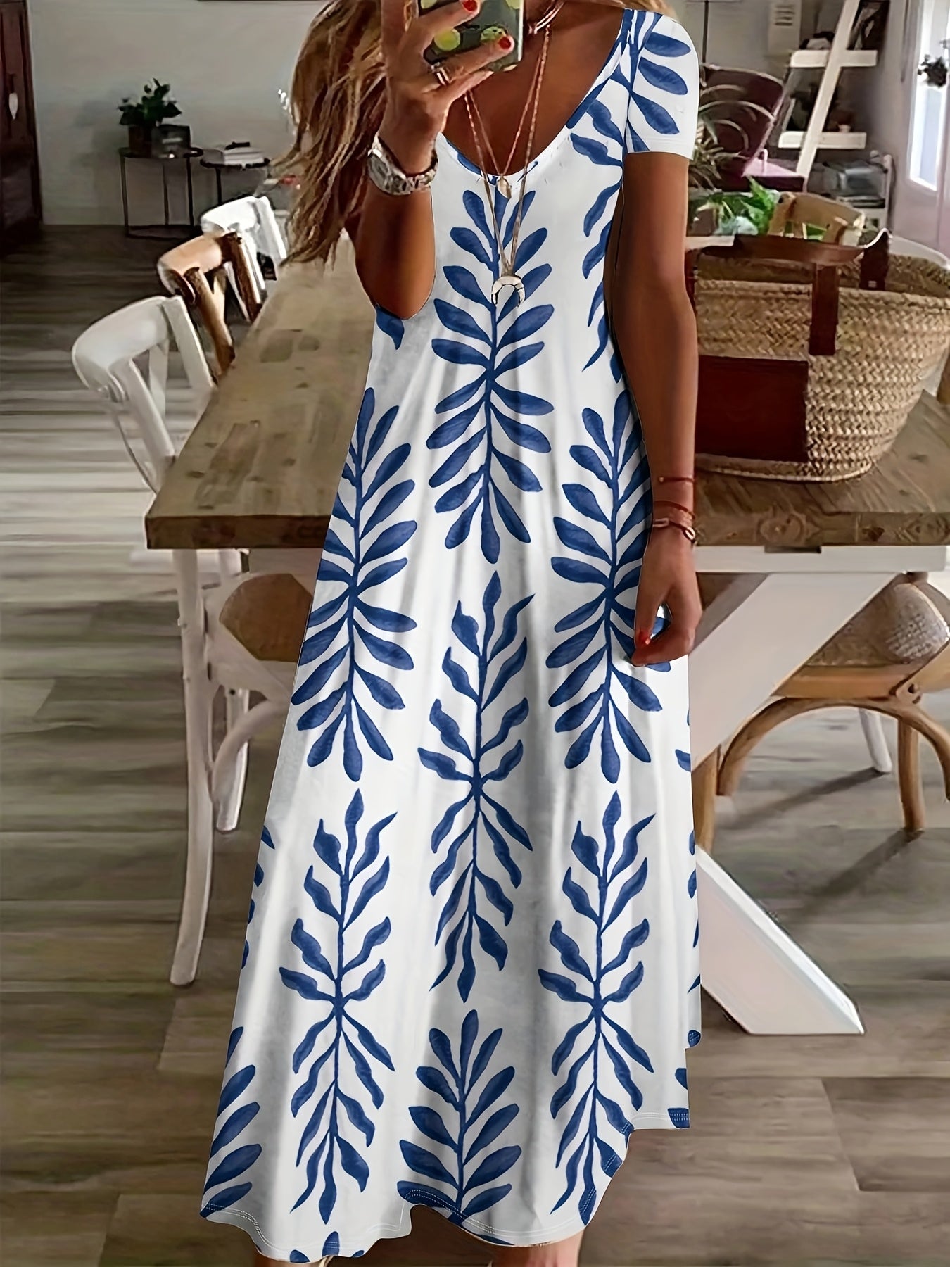 Rina | Artistic Tummy-Flattering Dress