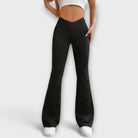 Ebony | Relaxed Pants with Flared Leg