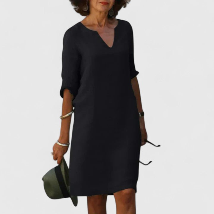 Lorraine | Comfortable V-Neck Dress