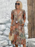 Latasha | Vibrant Midi Dress
