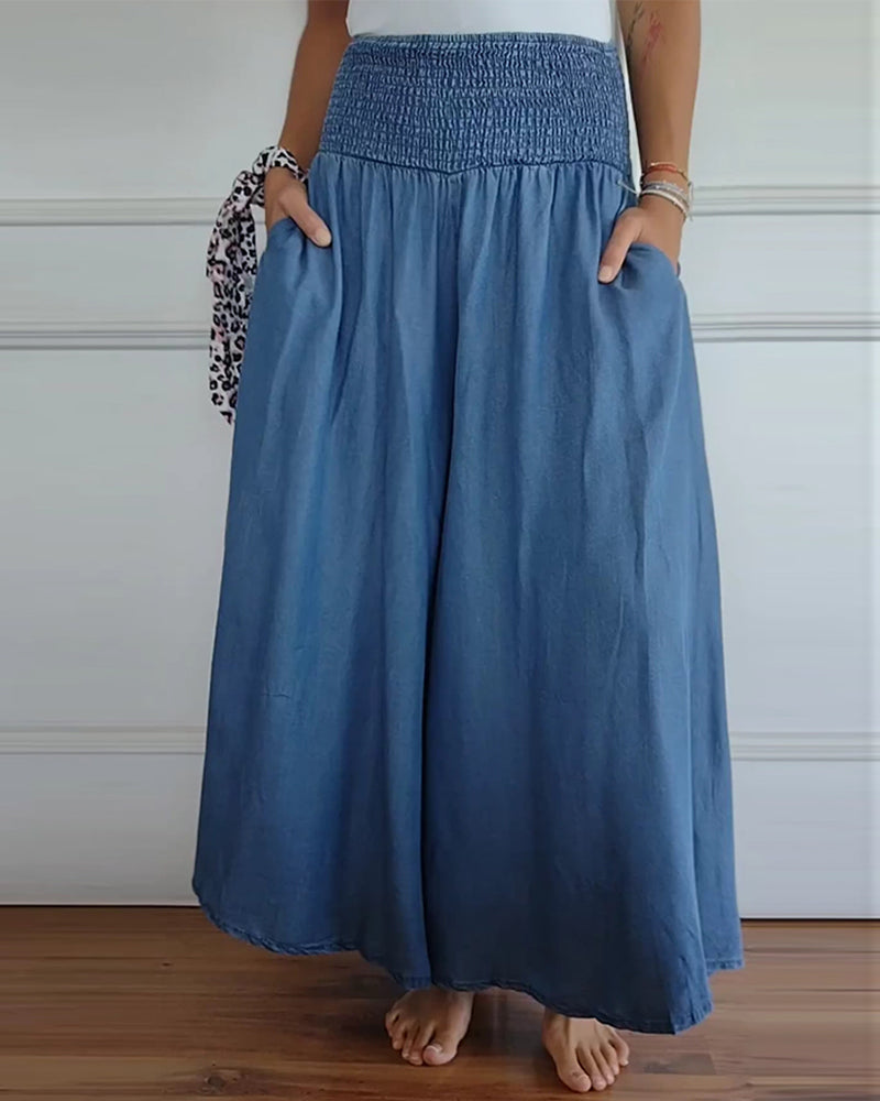 Evelin | Comfy Wide-Leg Trousers