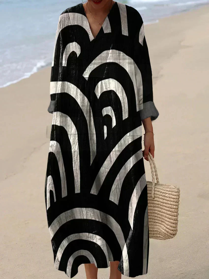 Olga | Summer Breeze Printed Dress