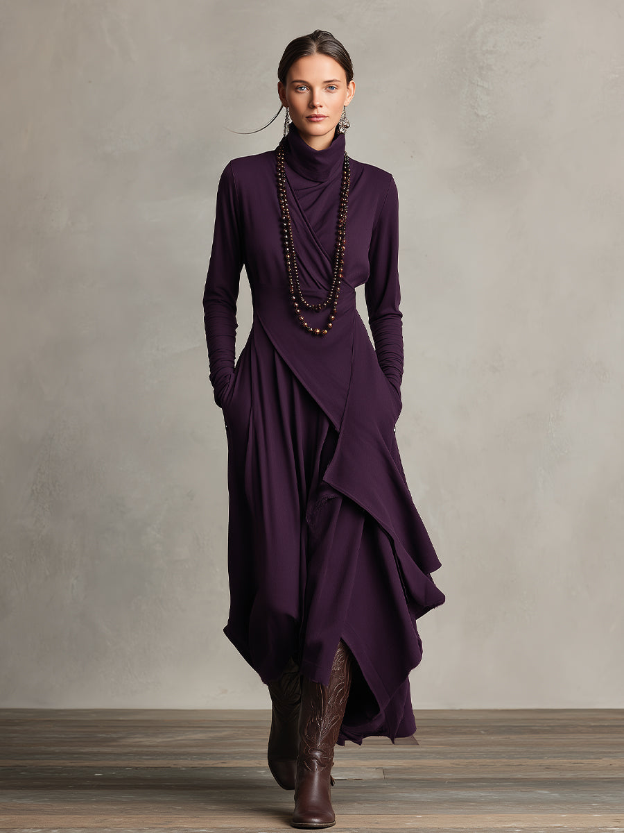 Teresita | Elegant Draped Dress