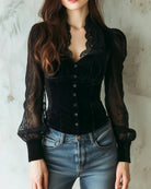 Kristy | Midnight Blouse