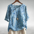 Sandy | Chic Blouse with a Playful Flair