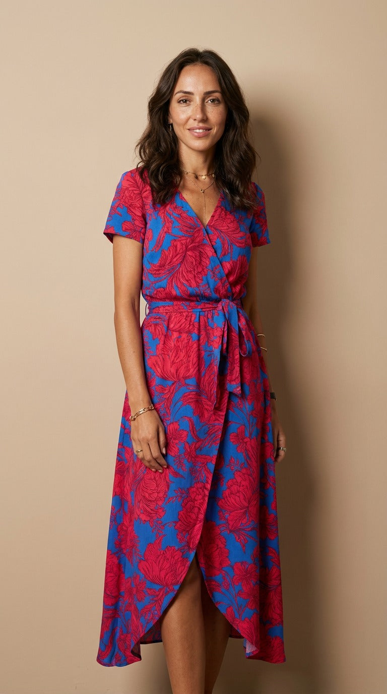 Kerri | Elegant Wrap Dress