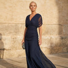 Myrna | Elegant Blue Dress