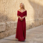 Diane | Elegant Red Dress