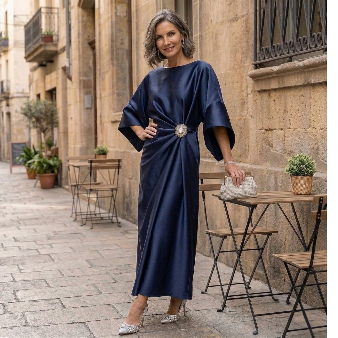 Sheila | Carmina Liquid Satin Gown