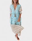 Rocio | Boho Button Dress