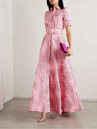 Sonia | Short Puff Sleeves Dress