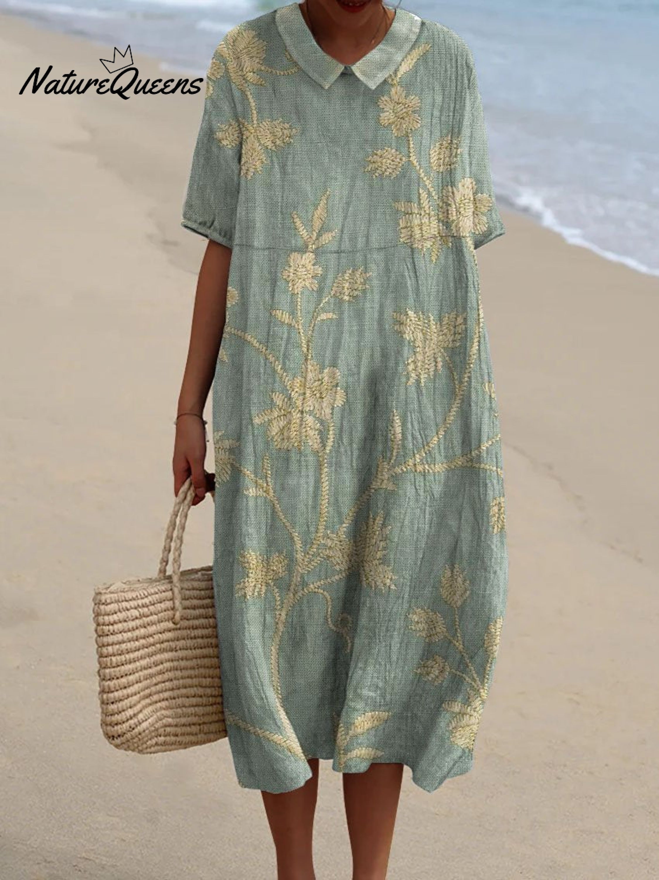 Mona | Vintage Floral Dress