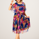 Maureen | Plus Size Chiffon Dress