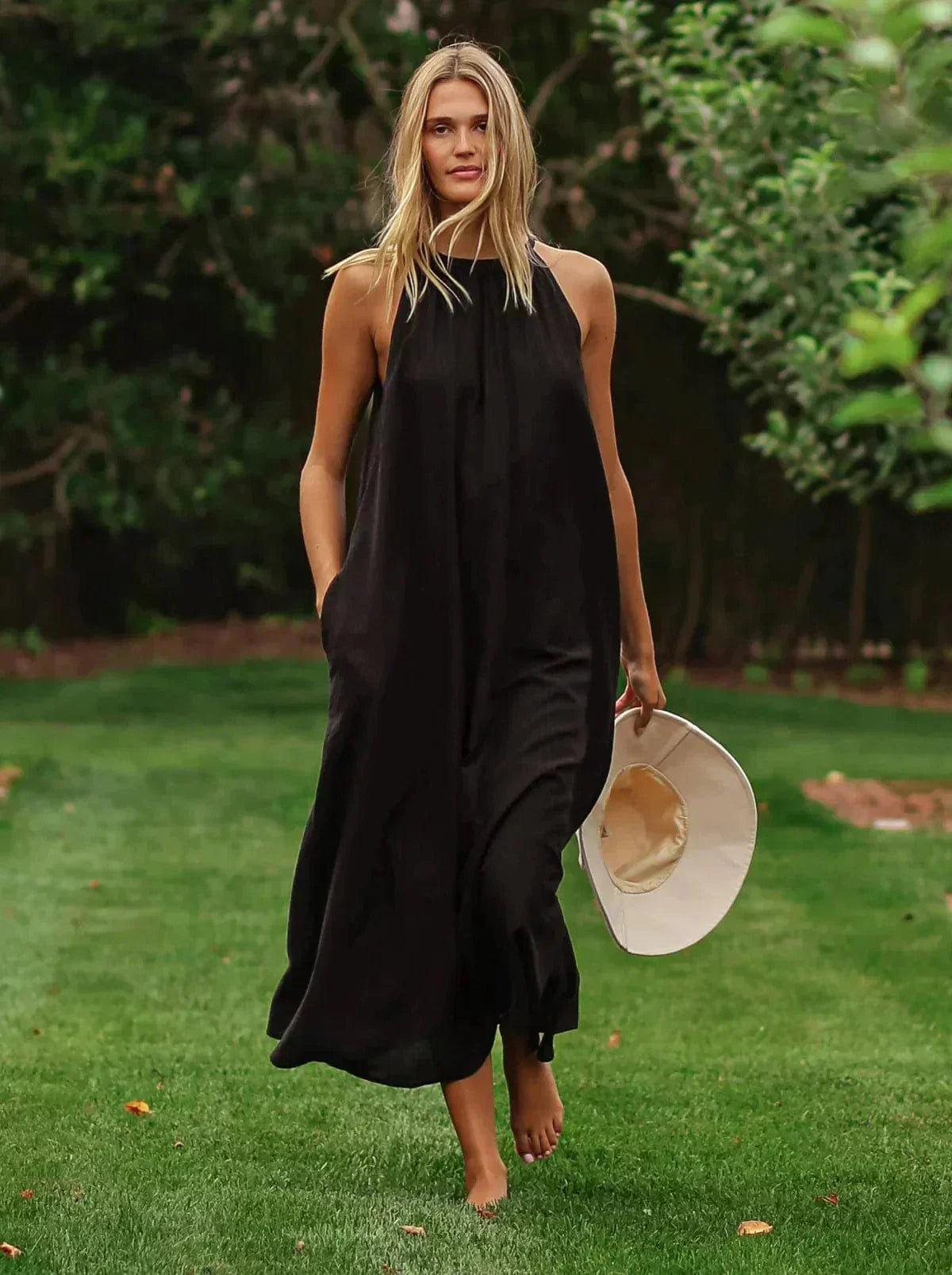 Melanie | Corcega Linen Dress