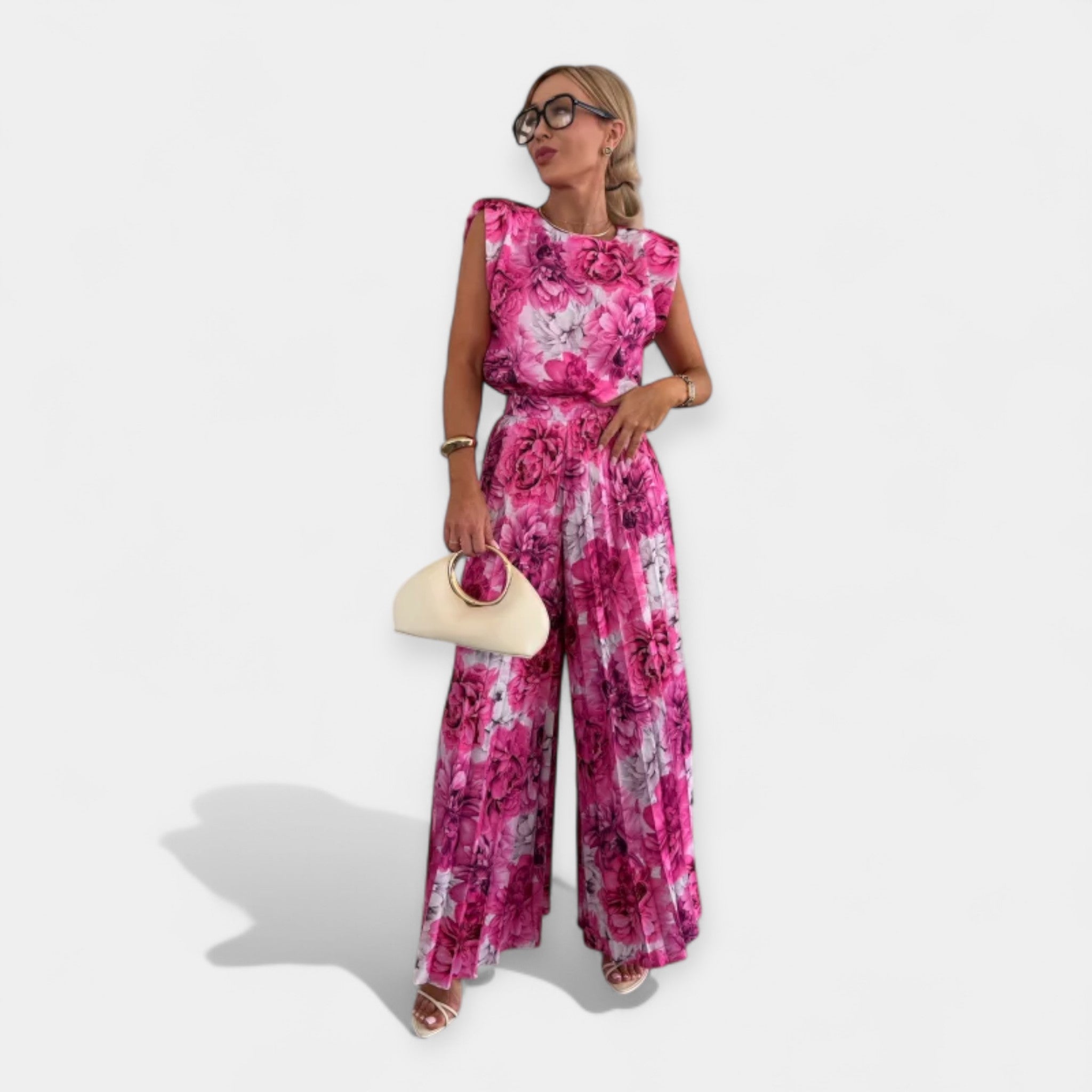 Betty | Summer Outfit: Top and Pants Set