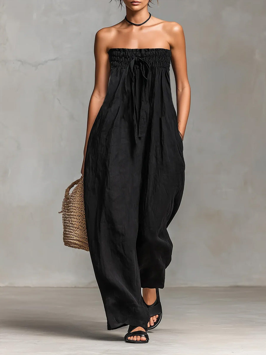 Tami | Strapless Flow Maxi Dress