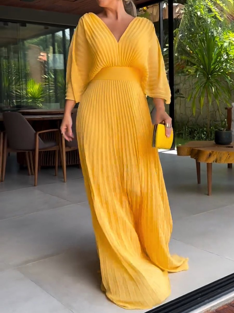 Juana | Floating Ribbed Maxi Dress