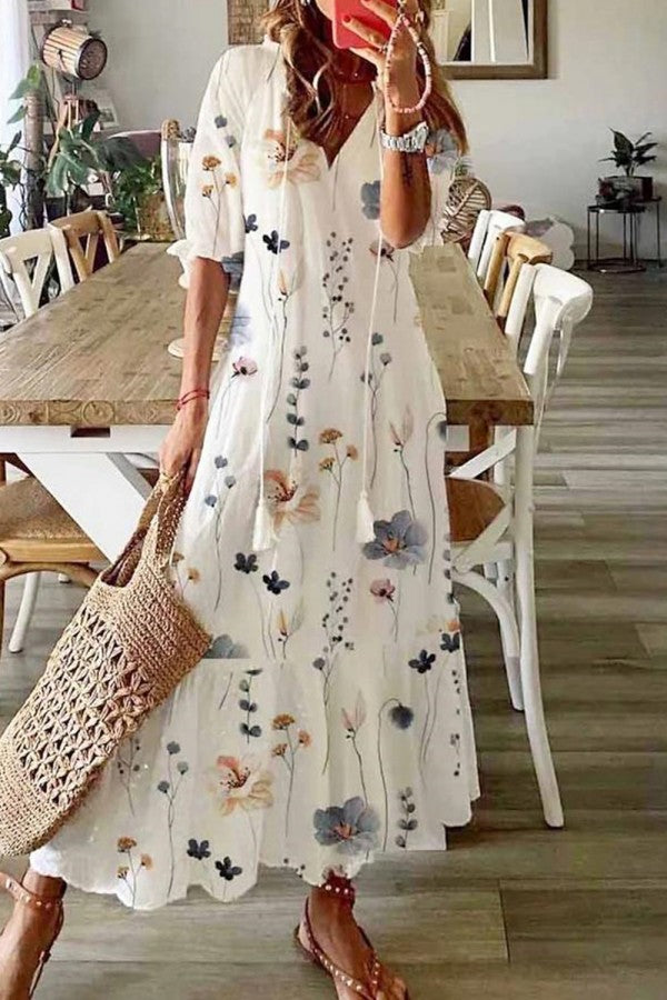 Jody | Effortless Floral Maxi