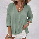 Lexi | Relaxed Button-Up Blouse