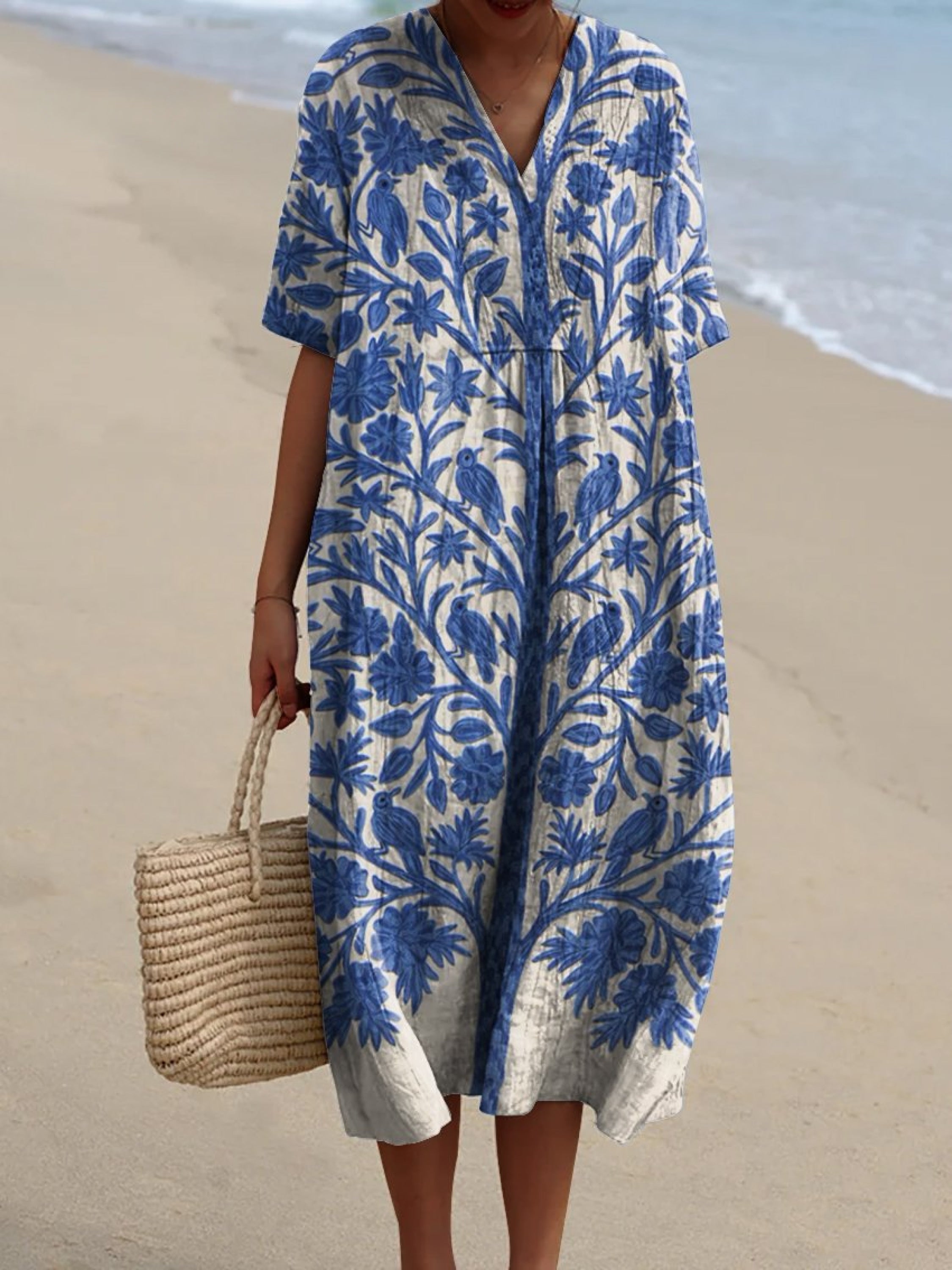 Ceci | Vintage Floral Dress